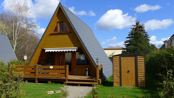 Finnhütte in Eldena